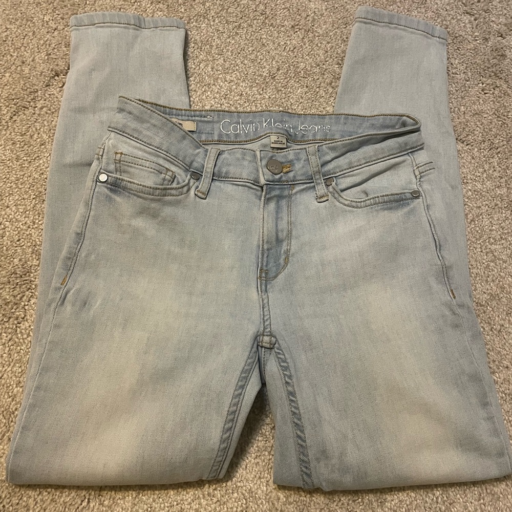 Calvin Klein Light blue denim jeans